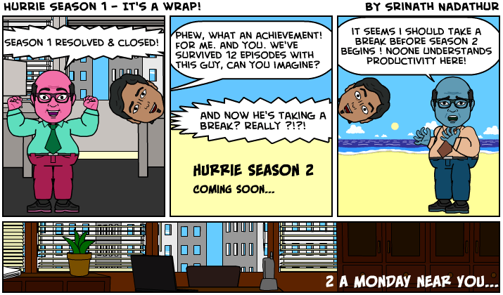 Hurrie Season 1 Wrap-Ip